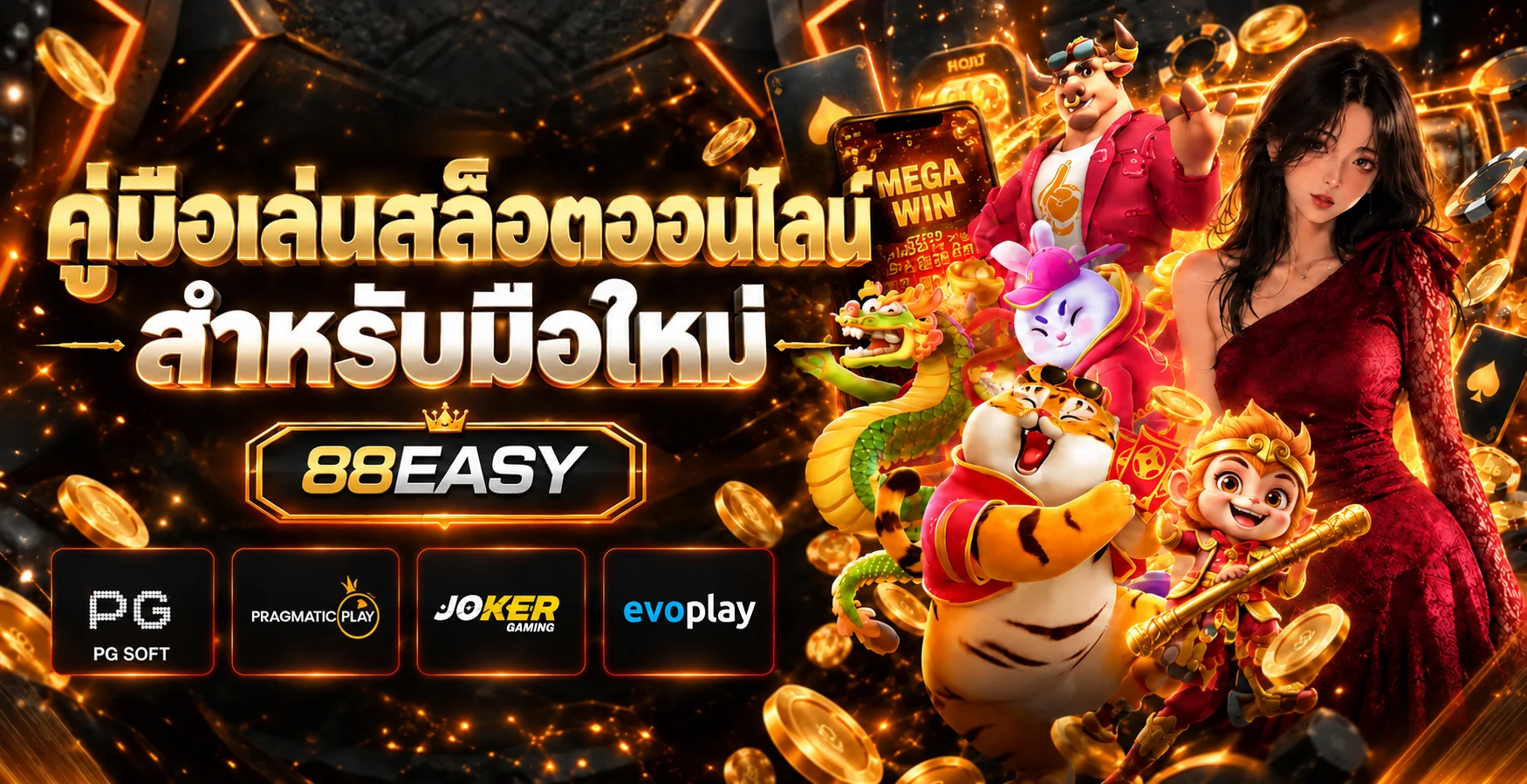 88EASY คู่มือเล่นสล็อตออนไลน์สำหรับมือใหม่